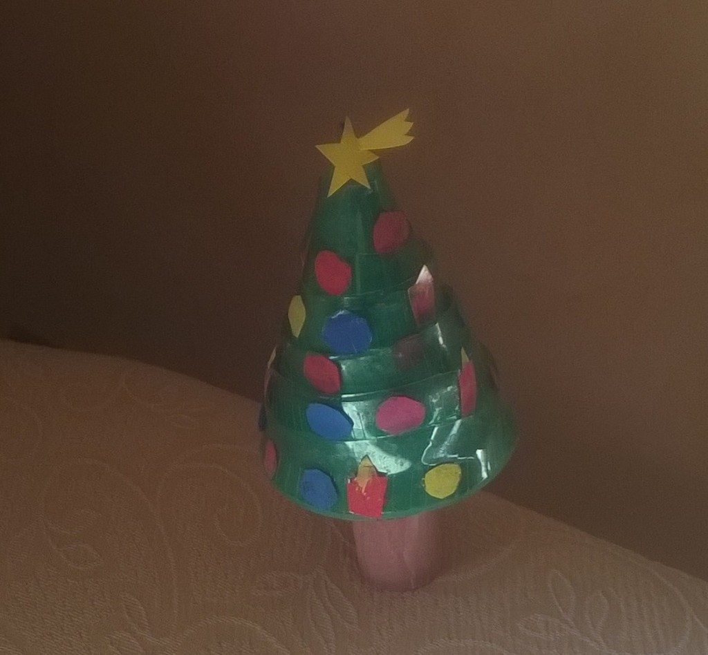 albero di plastica